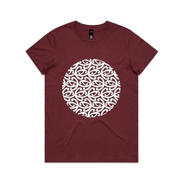 Kowhaiwhai - Womens Maple Tee Thumbnail