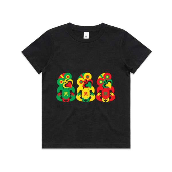 Rasta Tiki - Kids Youth T shirt Thumbnail