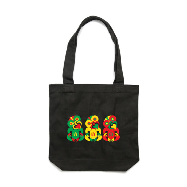 Rasta Tiki - Carrie Tote Bag  Thumbnail