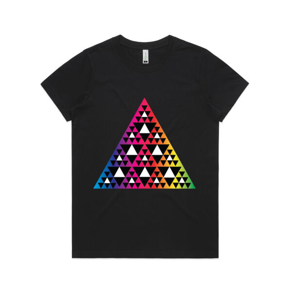 Niho Taniwha tūāwhiorangi - Womens Maple Organic Tee Thumbnail