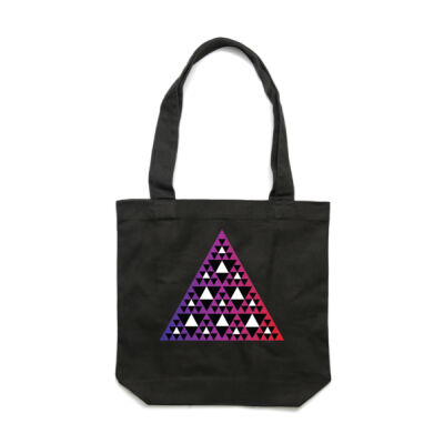 Niho Taniwha Waiporoporo - Carrie Tote Bag  Thumbnail