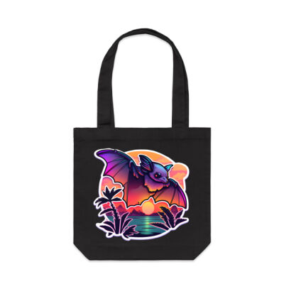 Cute pekapeka (long tailed bat) - Carrie Tote Bag  Thumbnail