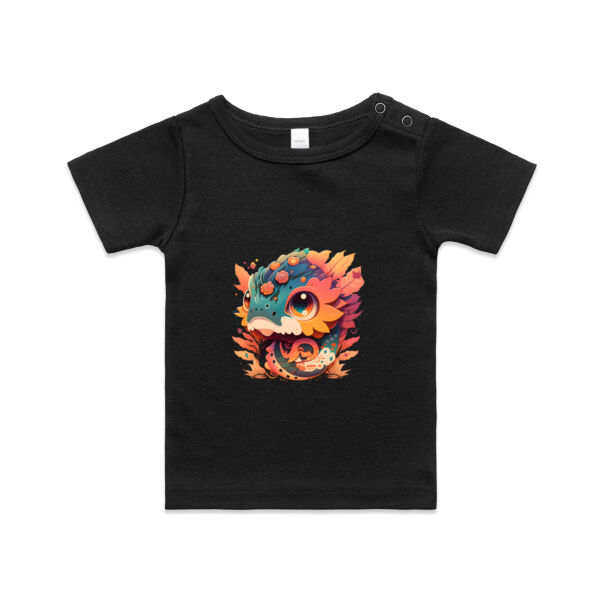 Kawaii taniwha - Kids Wee Tee Thumbnail